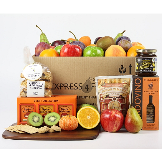 Fresh Fruit and Savoury Treat Gift Box