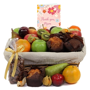 Mothers Day Fruit And Muffins Hamper