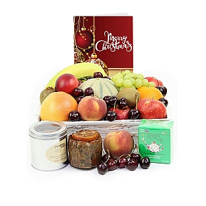 Christmas Brunch Fruit Basket