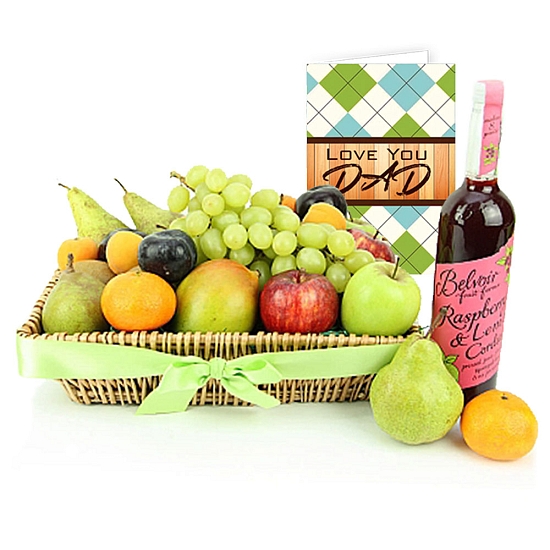 Dad Fruit Splash Basket