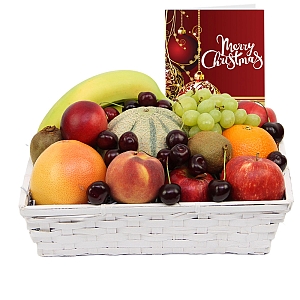 Christmas Farm Delight Fruit Basket